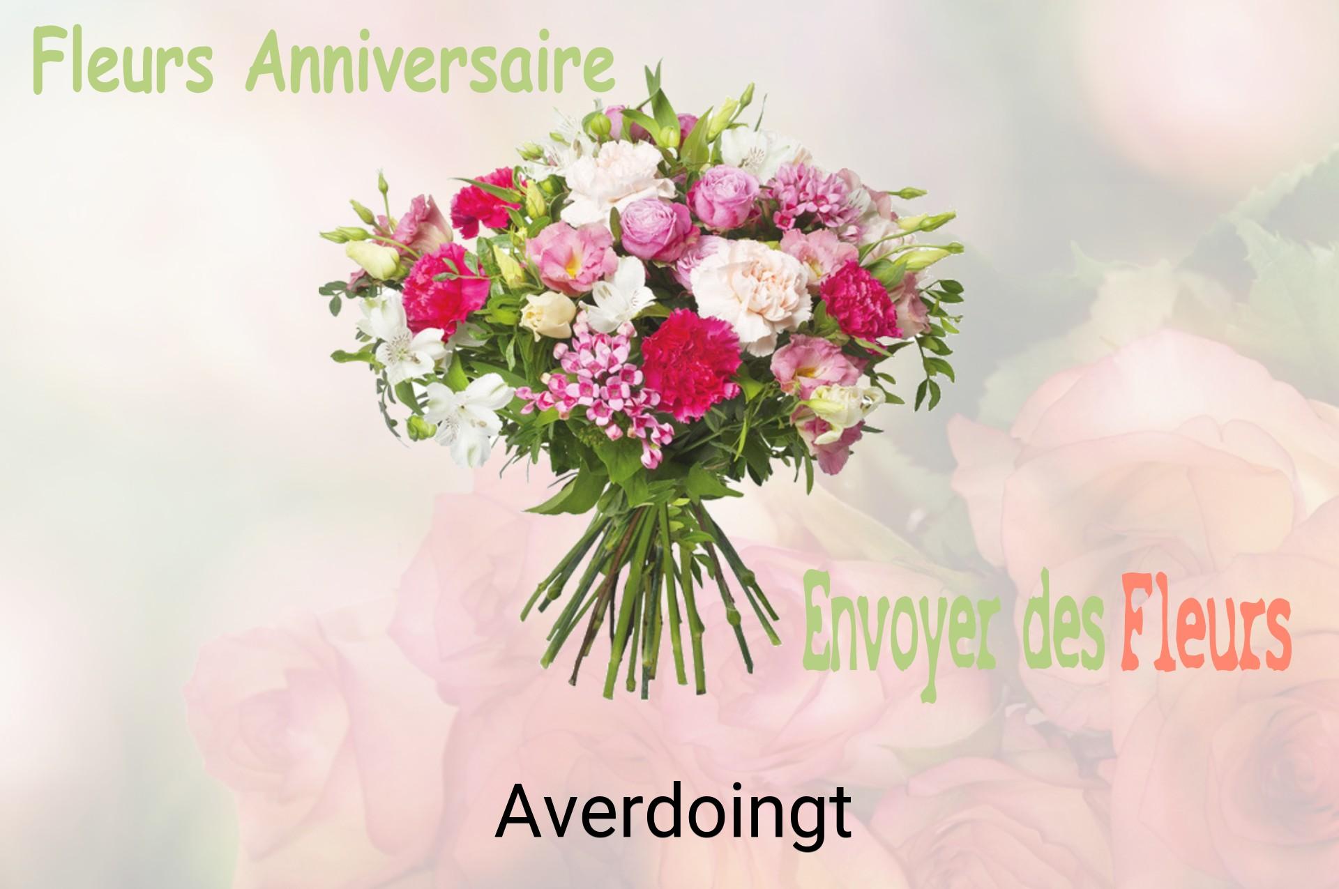Bouquet de fleurs d’anniversaire livré à Averdoingt